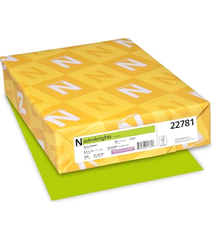 Amazon.com : Neenah Paper 22781 Color Cardstock, 65lb, 8 1/2 x 11
